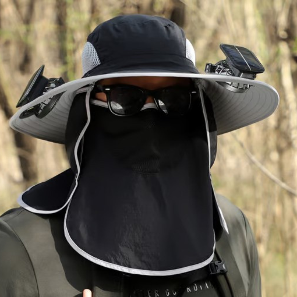 Solar Fan Hat