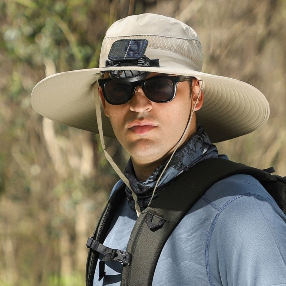 Solar Fan Hat