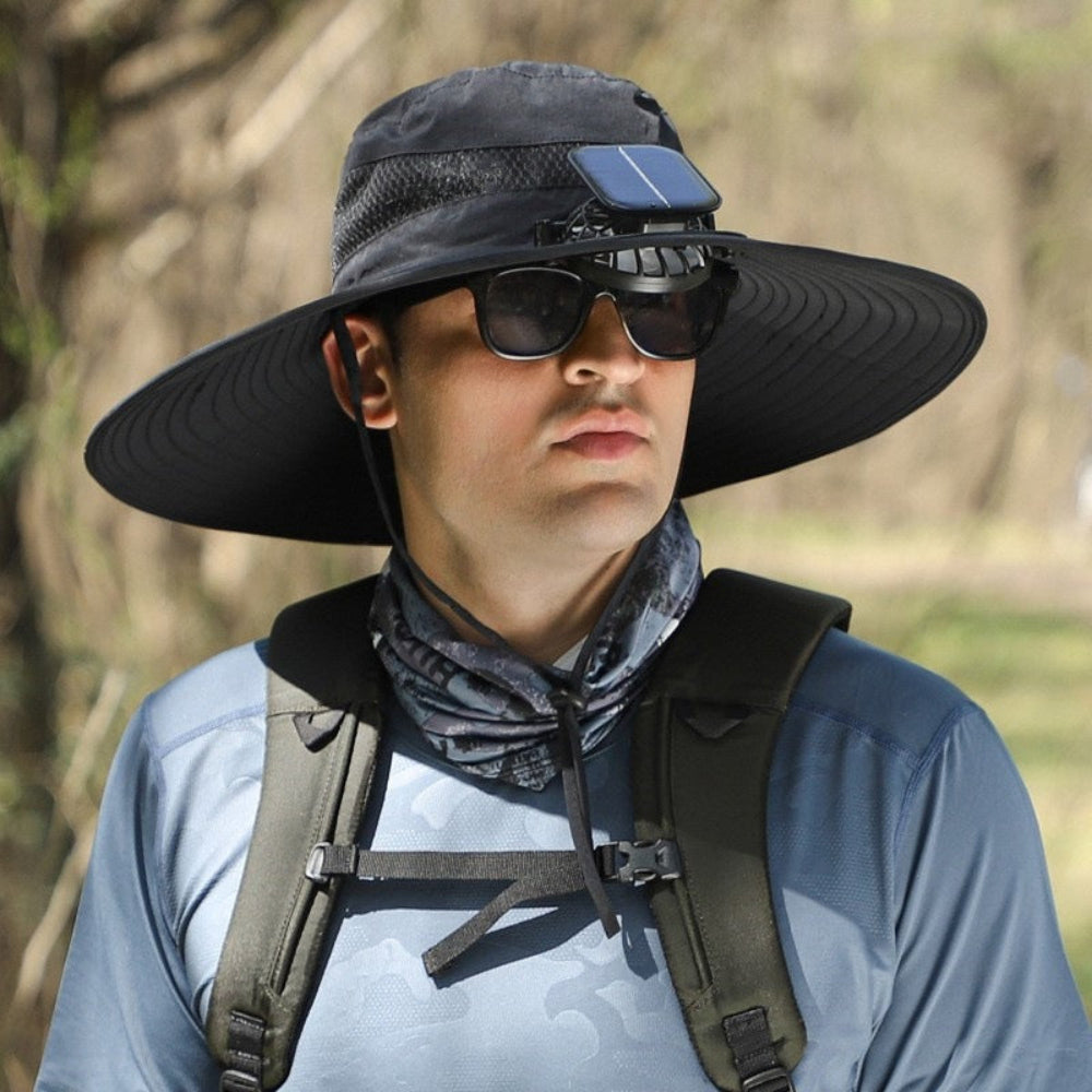 Solar Fan Hat