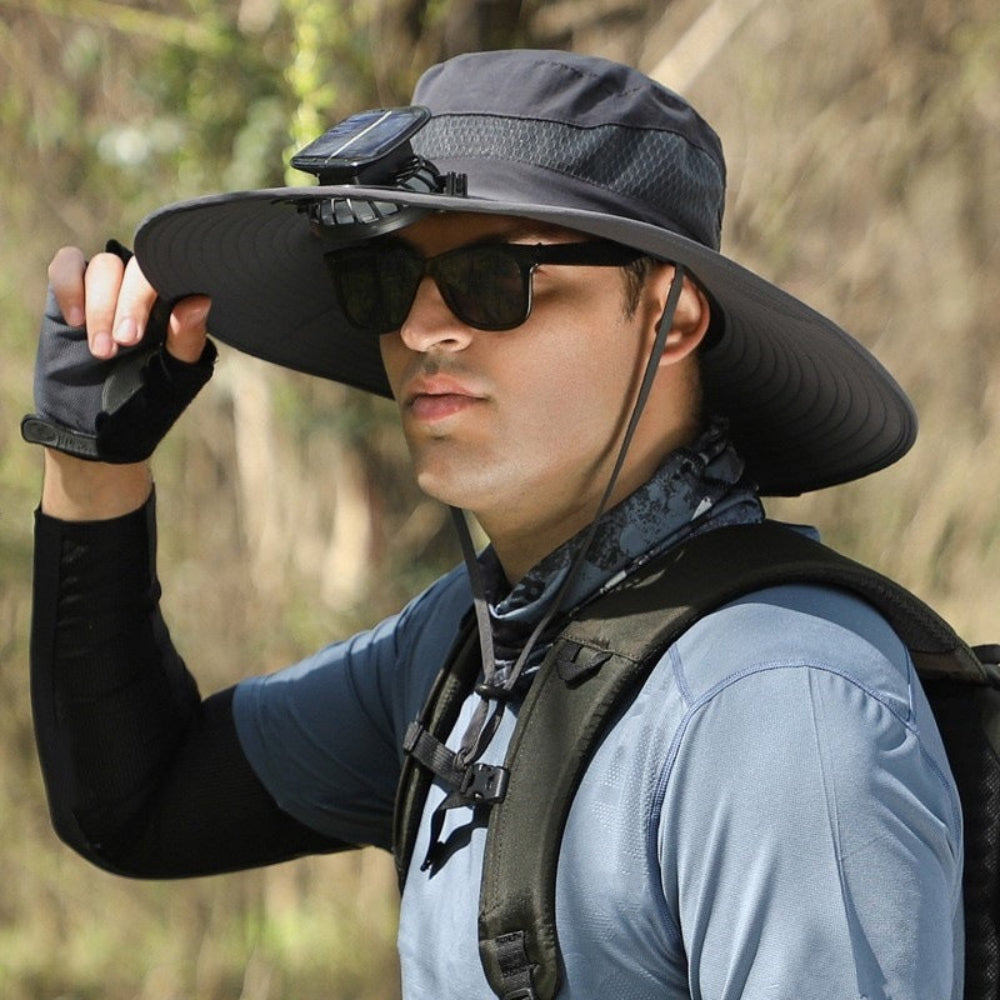 Solar Fan Hat