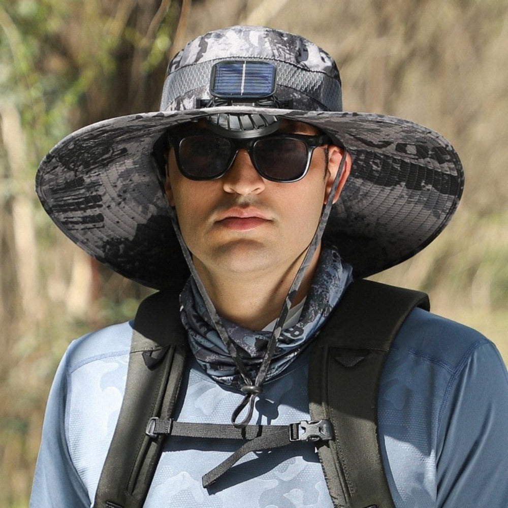 Solar Fan Hat