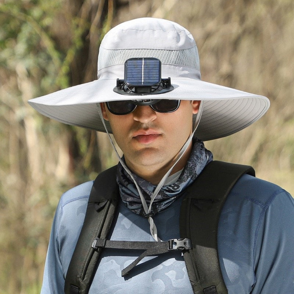 Solar Fan Hat