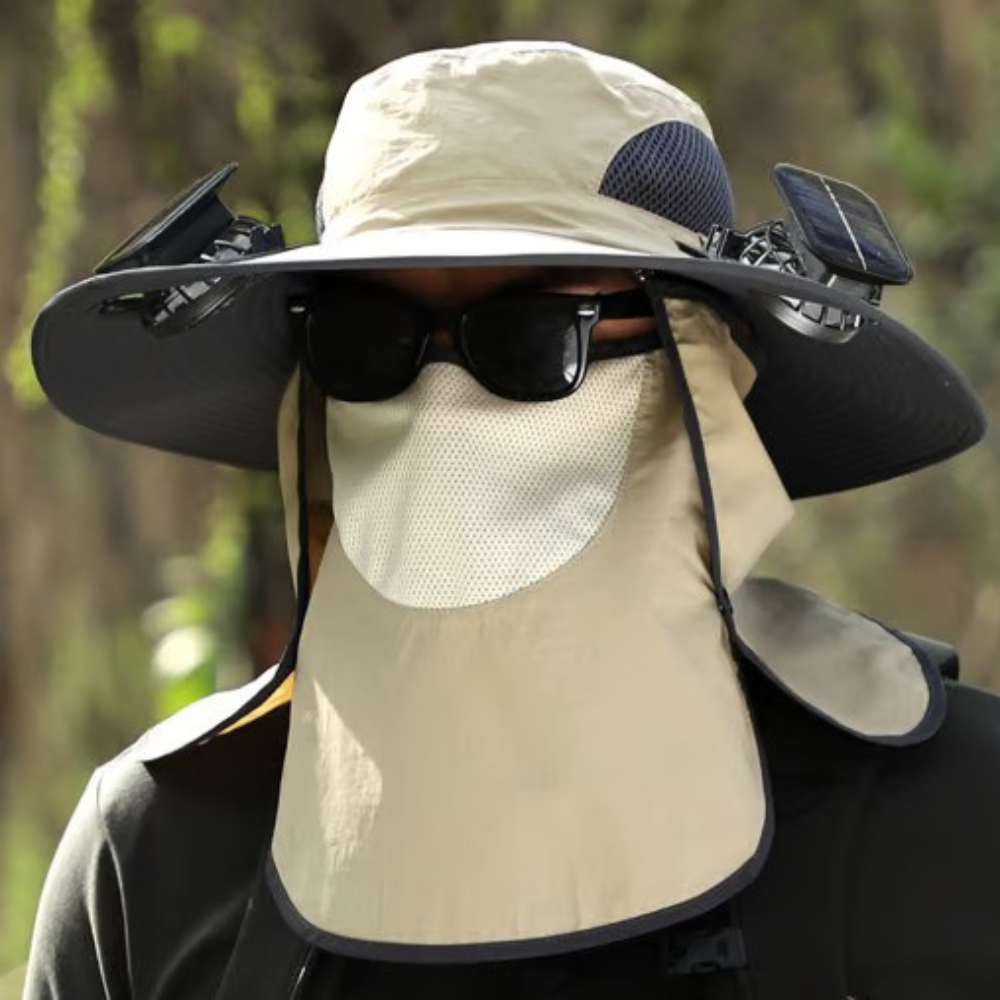 Solar Fan Hat