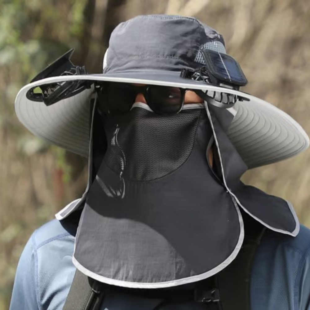 Solar Fan Hat
