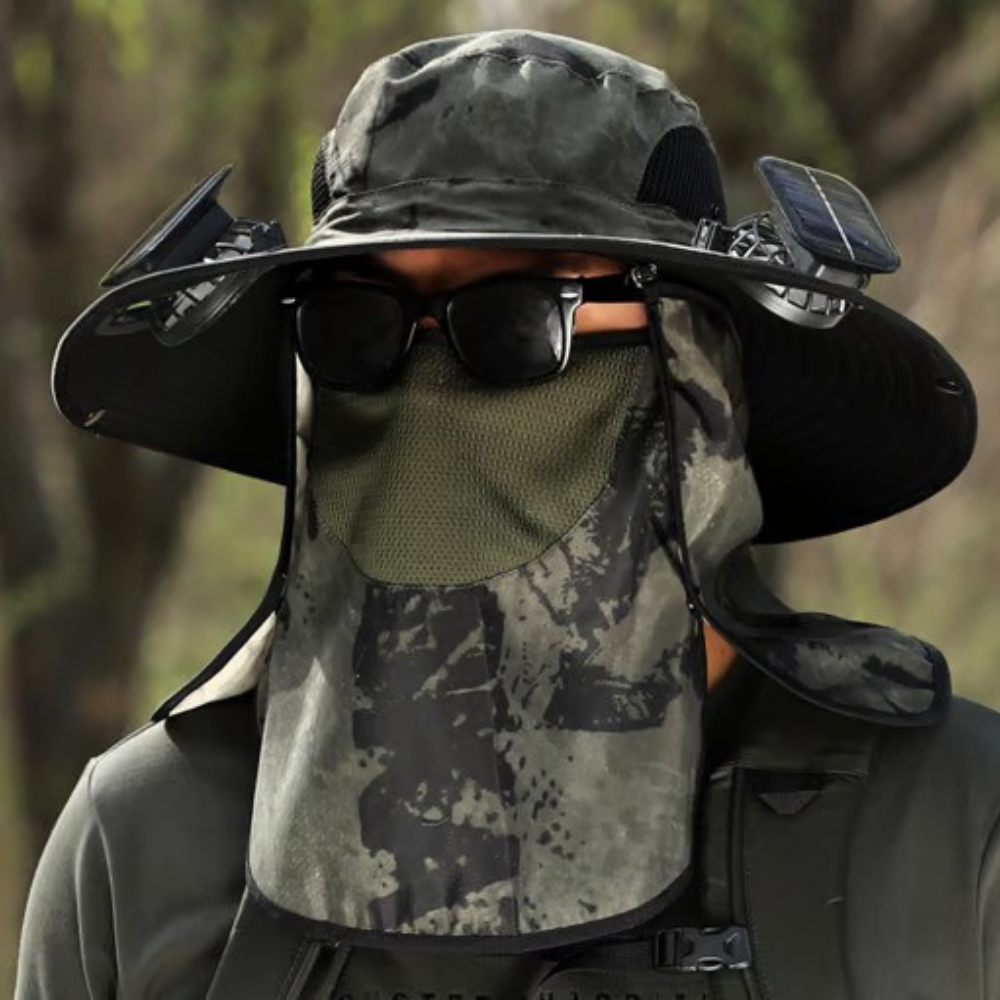 Solar Fan Hat