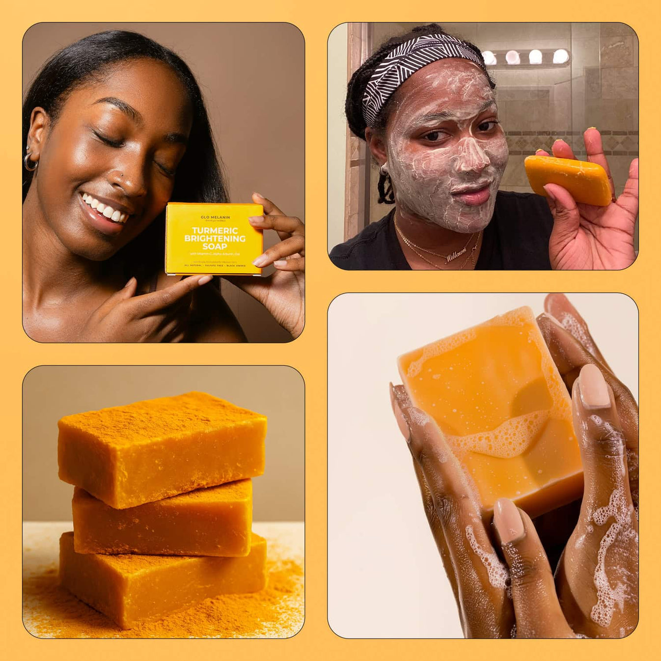 Brightening Lemon Turmeric & Kojic Acid Soap