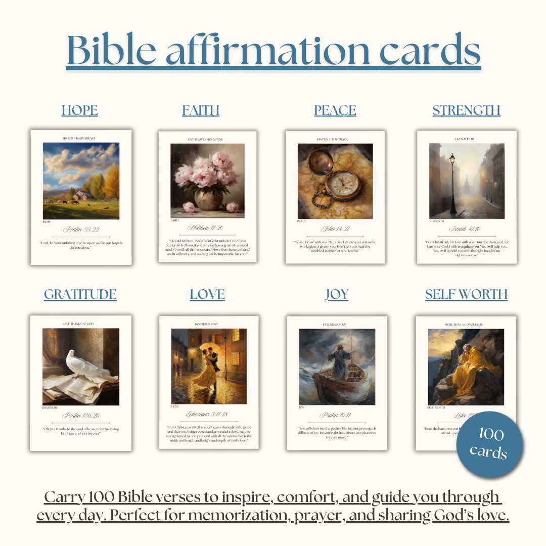 Bible Affirmation Cards