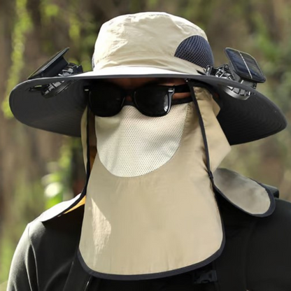 Solar Fan Hat