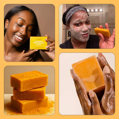 Brightening Lemon Turmeric & Kojic Acid Soap