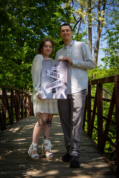 OUR LOVE DATE - Custom Canvas