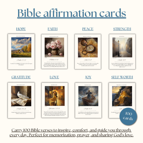Bible Affirmation Cards'