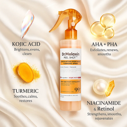 Full Body Exfoliating Peel Shot Spray – For Soft, Smooth Skin